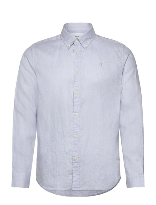 Les Deux Kristian Linen B.d. Shirt Les Deux Blue