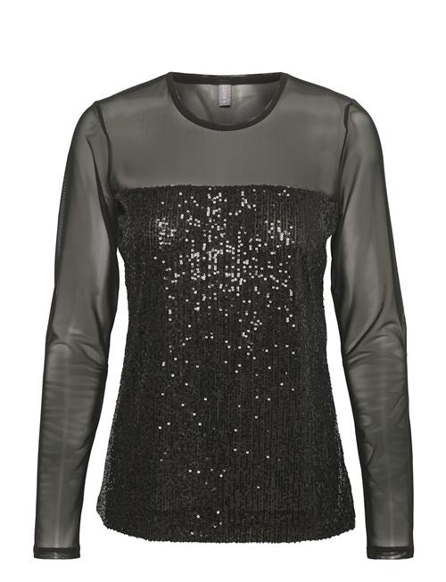 Culture Cumelida Sequin T-Shirt Culture Black