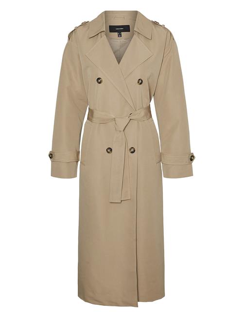 Vero Moda Vmchloe Long Trenchcoat Ga Noos Vero Moda Beige