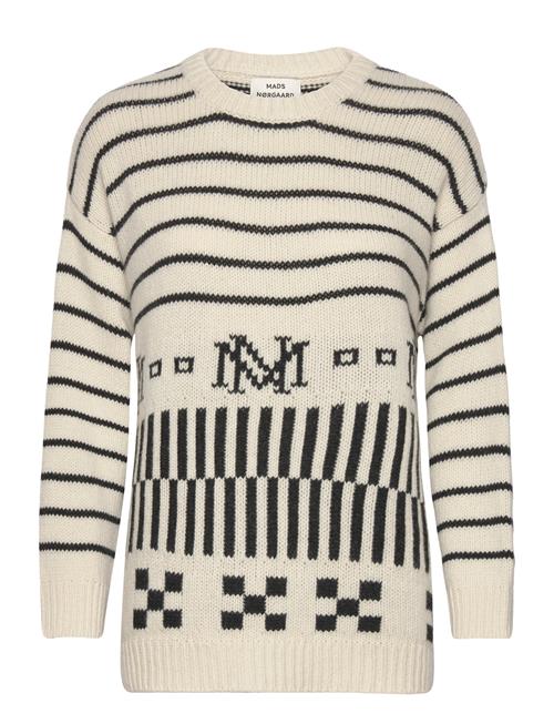 Mads Nørgaard Recycled Iceland Lefty Sweater Mads Nørgaard Cream