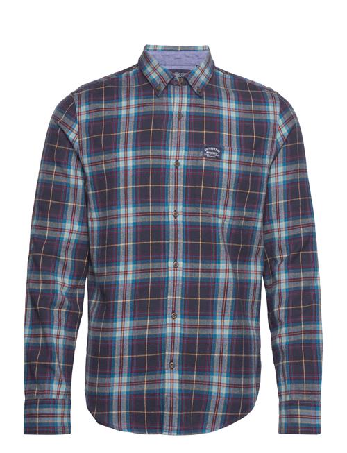 Superdry L/S Cotton Lumberjack Shirt Superdry Navy