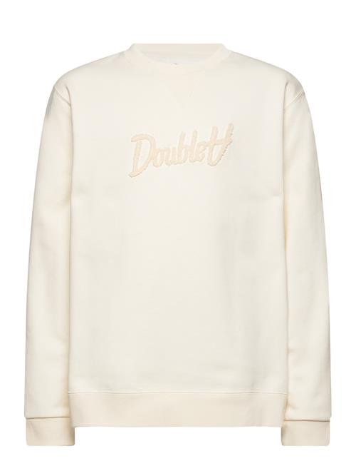 Double A by Wood Wood Rod Junior Aa Script Sweatshirt Double A By Wood Wood Cream