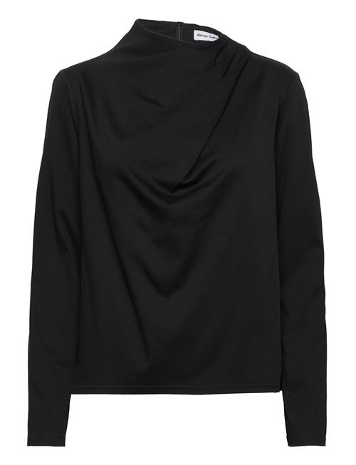 Ahlvar Gallery Jade Jersey Blouse Ahlvar Gallery Black