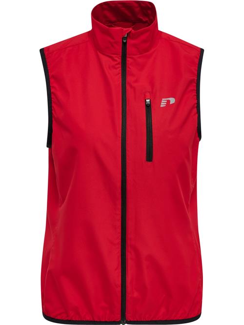 Newline Sportsvest  grå / mørkerød / sort