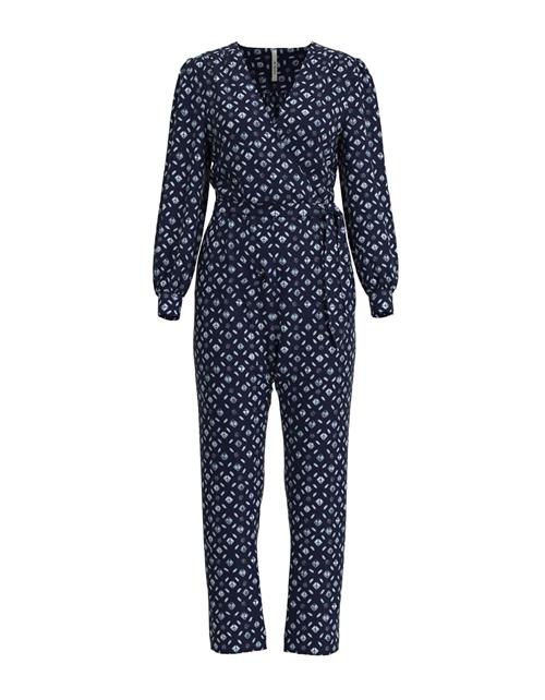 Pepe Jeans Jumpsuit 'EDALIA'  mørkeblå / hvid