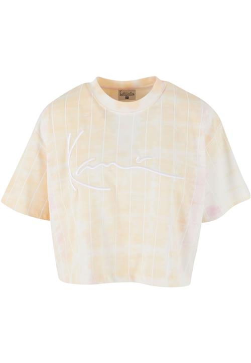 Karl Kani Shirts 'KW222-030-1'  fersken / offwhite