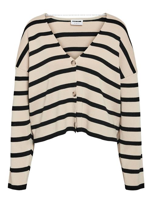 Noisy may Cardigan 'NMFIFI'  beige / sort