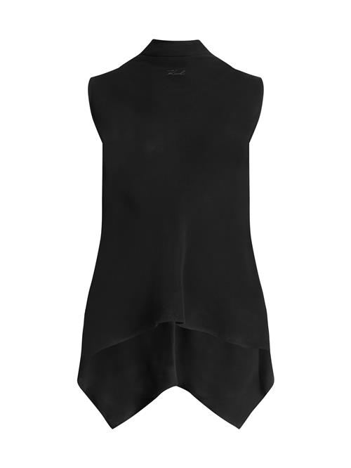 Karl Lagerfeld Bluse  sort