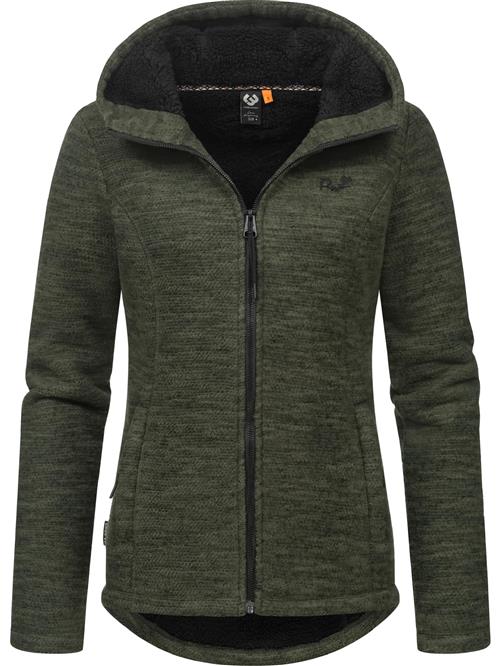 Se Ragwear Cardigan 'Lyshka'  oliven / sort ved About You