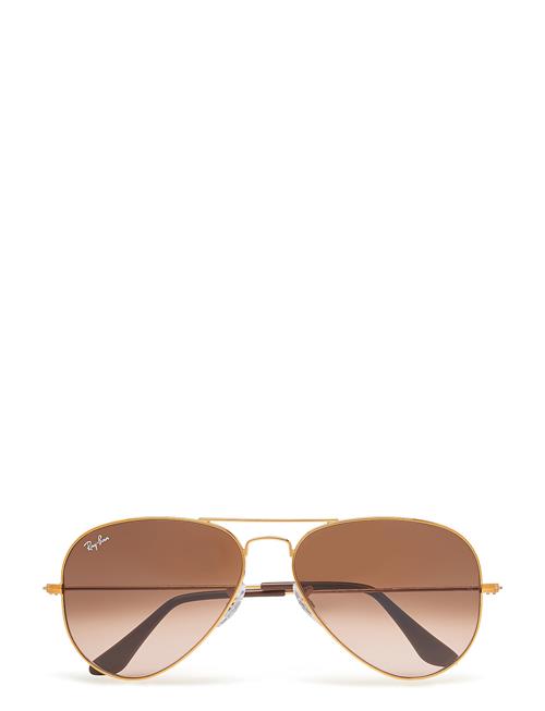 Aviator Large Metal Ray-Ban Brown