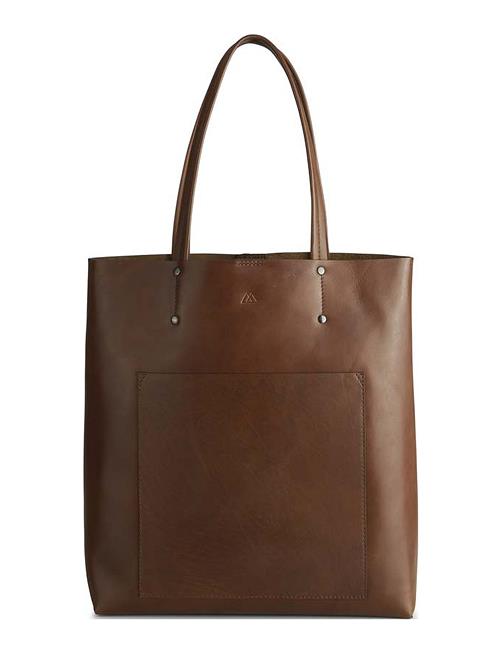 Markberg Ant Llambg Shopper, Antiq. Markberg Brown