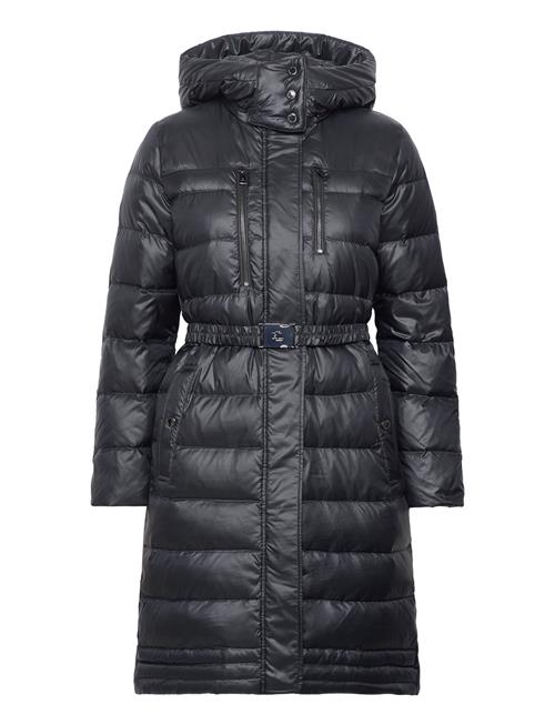 Lauren Ralph Lauren Belted Down Coat Lauren Ralph Lauren Black