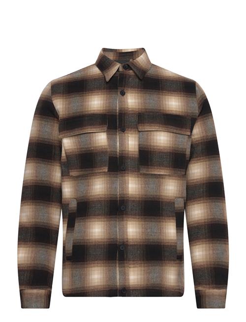 Revolution Padded Overshirt Revolution Brown