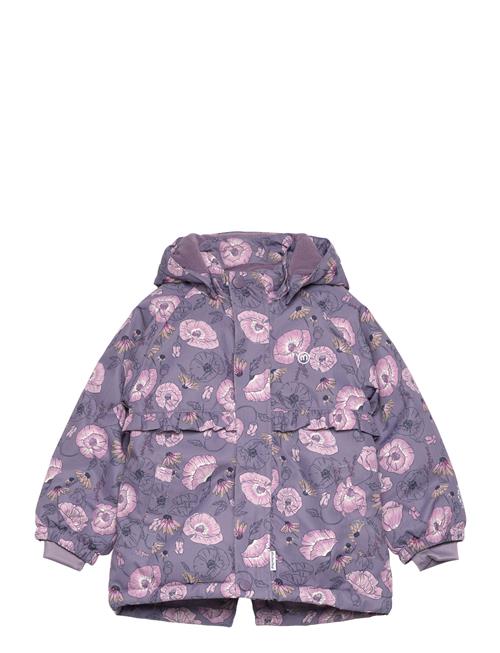 Minymo Snow Jacket Aop Minymo Purple