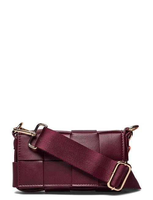 Ceannis Iph Bag Braided Strap Ceannis Burgundy