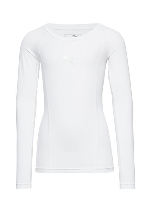 Liga Baselayer Tee Ls Jr PUMA White