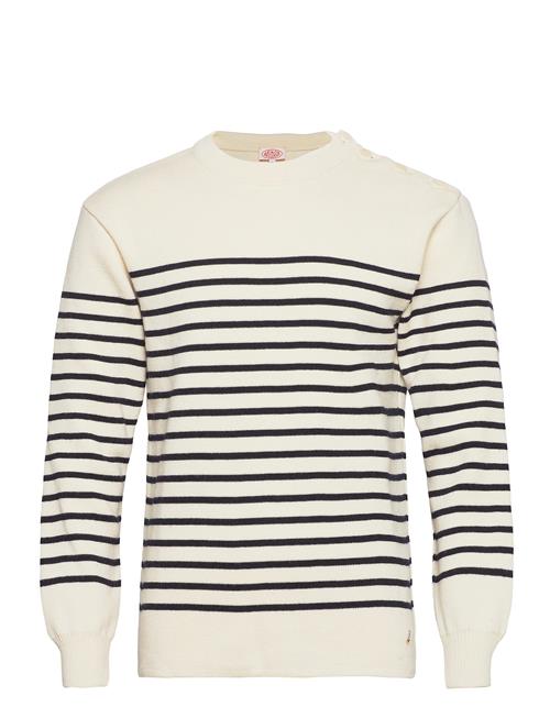 Striped Mariner Sweater "Molène" Armor Lux Pink
