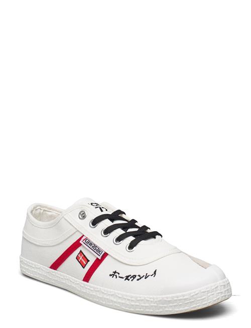 Se Kawasaki Signature Canvas Shoe Kawasaki White ved Booztlet