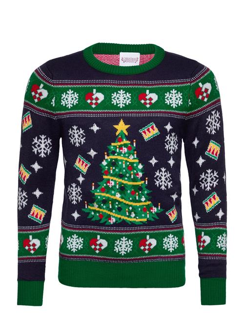 Christmas Tree Sweater Led Kids Happy Seasons Patterned