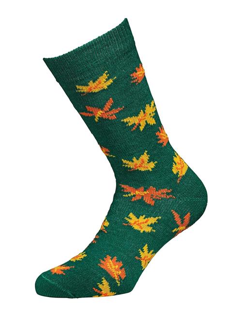 Alpacasocks&Co Fall Alpaca Leaves 1-Pack Alpacasocks&Co Green