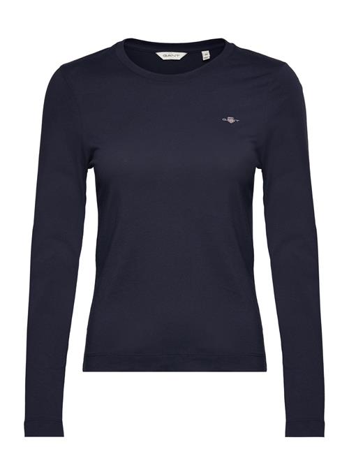 GANT Reg Shield Ls T-Shirt GANT Navy