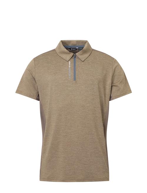 Abacus Mens Spey Drycool Polo Abacus Brown