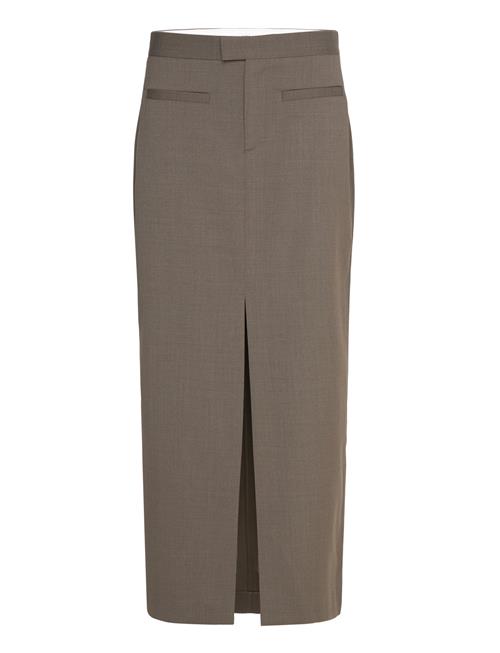 Filippa K Long Tailored Skirt Filippa K Brown