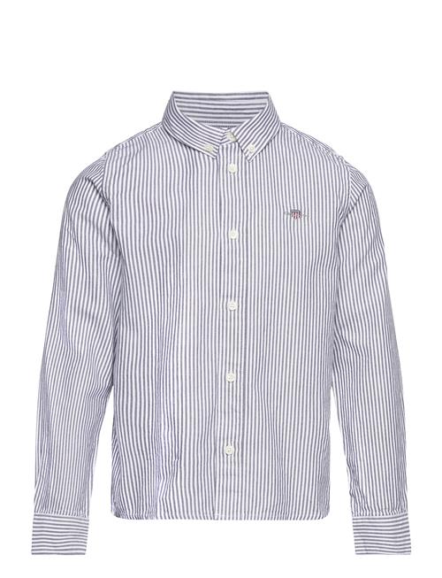 GANT Oxford Striped Shield Shirt GANT Blue