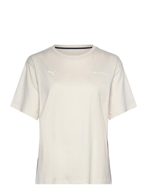 Bmw Mms Wmn Ess+ Logo Tee PUMA Motorsport Beige