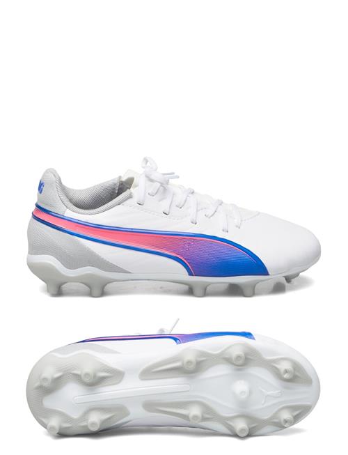 King Match Fg/Ag Jr PUMA White