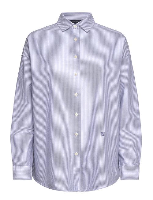 Lexington Clothing Pernilla Organic Cotton Oxford Shirt Lexington Clothing Blue