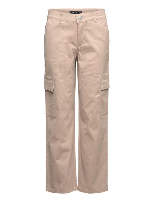 LMTD Nlntalse Twi Straight Cargo Pant Noos LMTD Beige