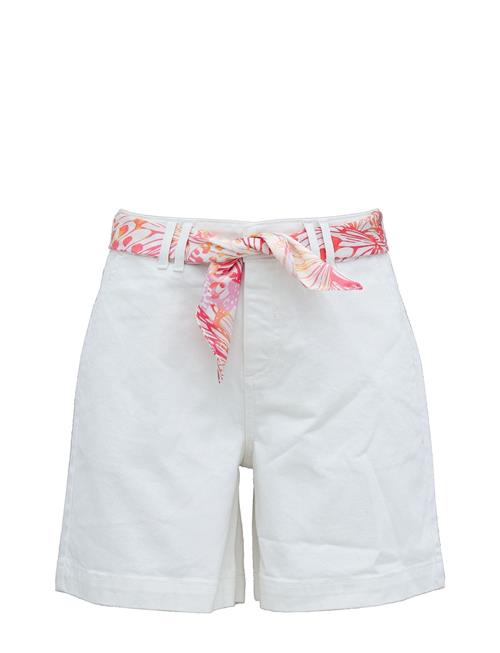 Vivanil Rw Scarf Shorts Col Jaf/R Vila White