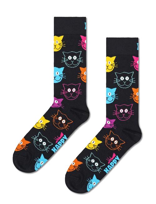 Happy Socks Cat Sock Happy Socks Black