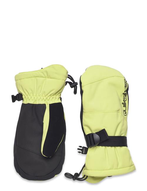 Mission Youth Mitt Quiksilver Yellow