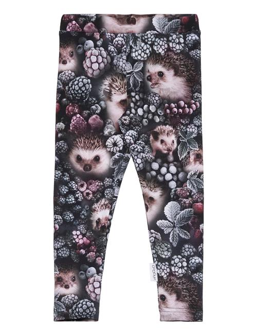 Gugguu Print Leggings Gugguu Black