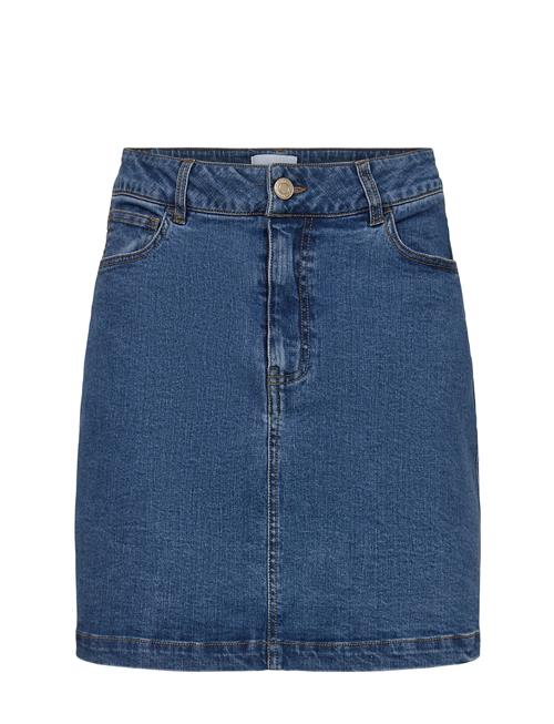 Nümph Nululu Short Denim Skirt Nümph Blue