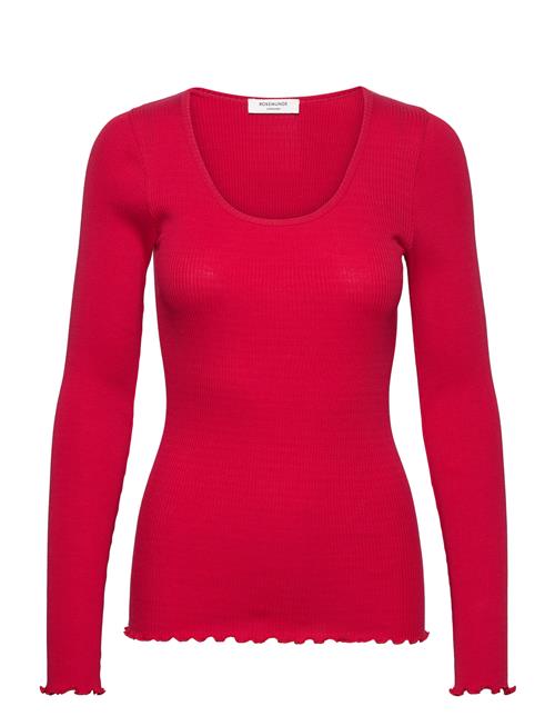 Rosemunde Baybay Long Sleeve Tee Rosemunde Red