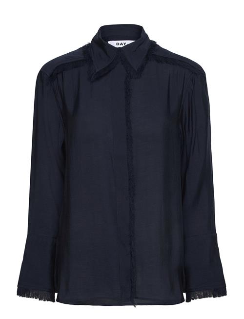 Day Birger et Mikkelsen Havanna - Sheer Fringes Day Birger Et Mikkelsen Navy