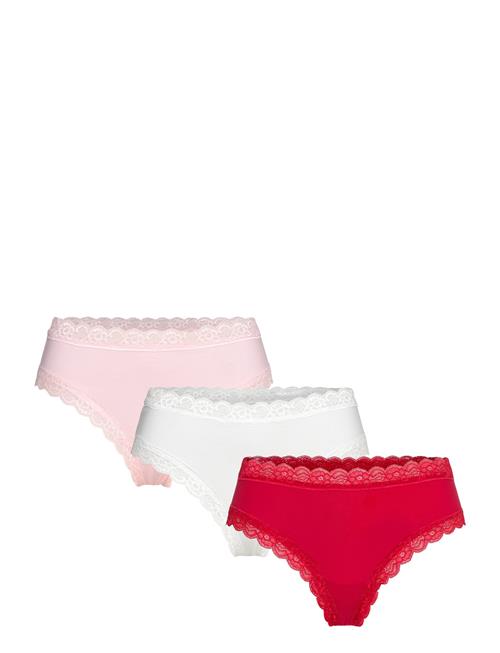 Lindex Brief Brazilian Reg Em Lace 3 Lindex Red