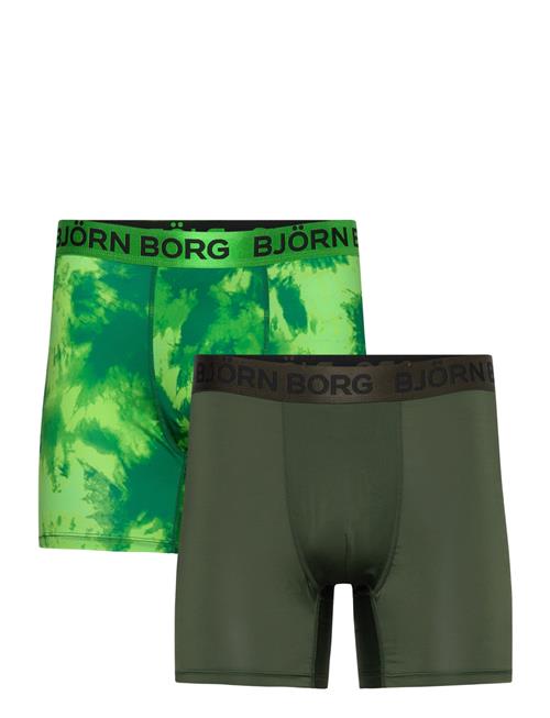 Björn Borg Performance Boxer 2P Björn Borg Green