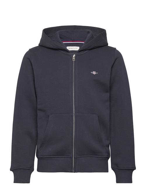 GANT Shield Zip Hoodie GANT Navy