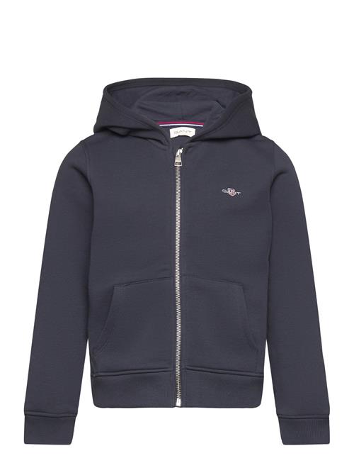 GANT Shield Zip Hoodie GANT Navy