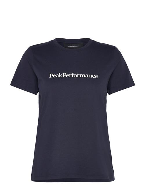 Jr Original Hood Peak Performance Navy