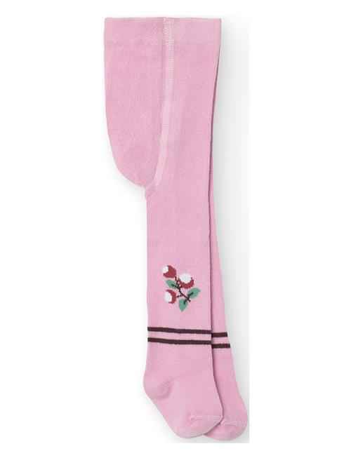 Boboli Thick Tights For Baby Girl -Bci Boboli Pink