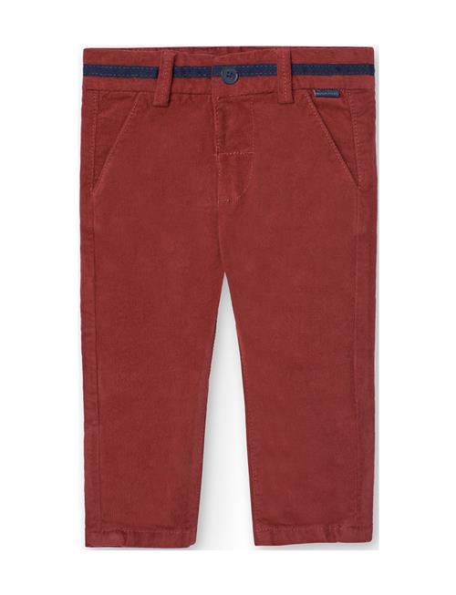 Boboli Microcorduroy Trousers For Baby Boy -Bci Boboli Red