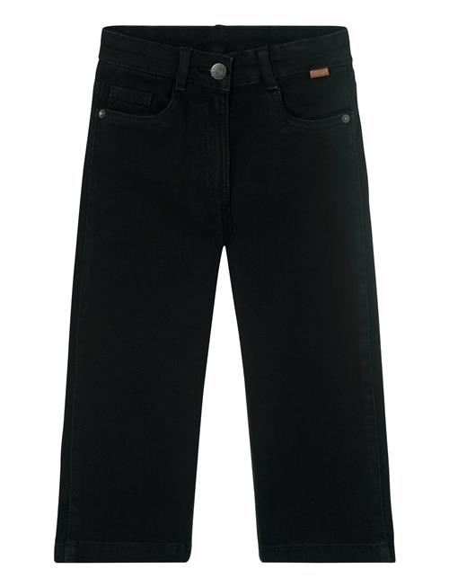 Boboli Denim Stretch Trousers For Girl -Bci Boboli Black