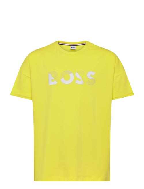 BOSS Short Sleeves Tee-Shirt BOSS Yellow