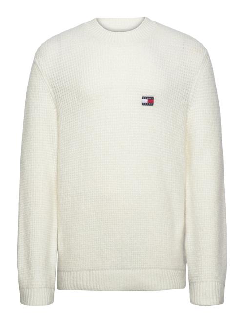 Tjm Reg Waffle Sweater Tommy Jeans Cream