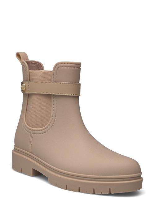 Tommy Hilfiger Th Stud Rubberised Rainboot Tommy Hilfiger Beige